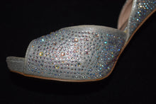 Load image into Gallery viewer, KathyJean Silver Sparkles Pumps
